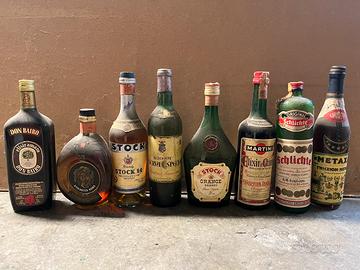 Amaro, vecchia romagna, martini anni 70