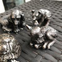 Soprammobili in foglia d’argento