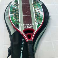 RACCHETTA BEACH TENNIS SANDEVER BTR 560 CON COVER
