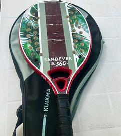 RACCHETTA BEACH TENNIS SANDEVER BTR 560 CON COVER