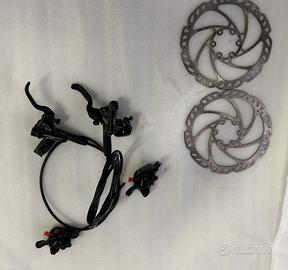 Impianto freni Shimano MTB + dischi