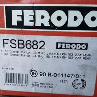 FSB682 FERODO GANASCE GRANDE PUNTO 1,3 MJT 05->