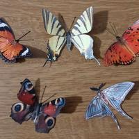 Farfalle finte realistiche