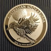 Australia -Kookaburra argento PROOF -anno 2018