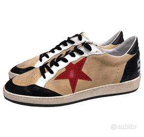 Golden Goose BALLSTAR Sneakers Cowhide Beige