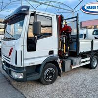 EUROCARGO 80E17 ribaltabile + gru con JIB