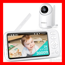 Baby Monitor Jartoo 2K Schermo da 5,5" NUOVO