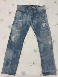 Jeans Diesel BUSTER 0859V W34– Bleached Distressed