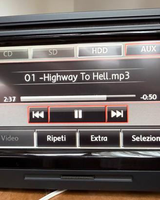 Autoradio con navigatore VW RNS 510