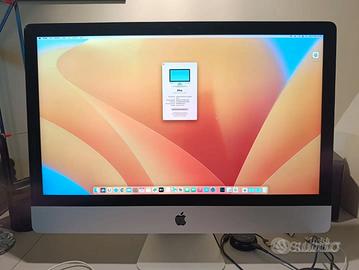 IMac 27" Retina 5K 2017 (16 GB di RAM) ssd 120+2tb