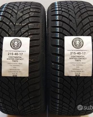 2 gomme 215 40 17 continental a48024