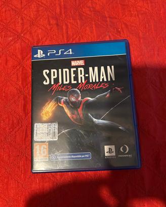 Gioco Spiderman Miles Morales per PS4