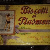 Scatola in latta biscotti Plasmon