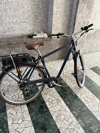 Set di 2 bici ELOPS 900E telaio alto blu