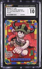 Luffy p110 promo lego CGC 10 Gem mint One Piece