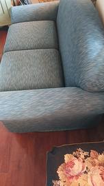 Coppia divani foderati blu 