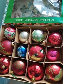palline di natale/addobbi vintage 