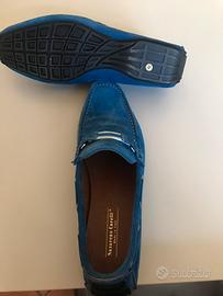 Mocassino estivo blue