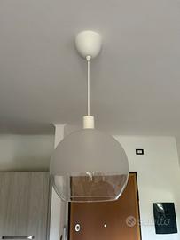 2 Lampadari vetro Ikea