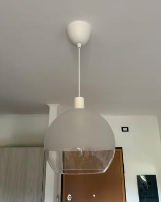 2 Lampadari vetro Ikea