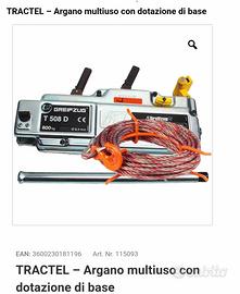 Argano Tirfor Tractel T 508 D – 800 Kg