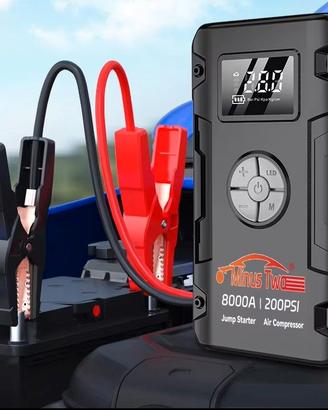 Avviatore d'Emergenza per Auto Camper 8000a 200Psi