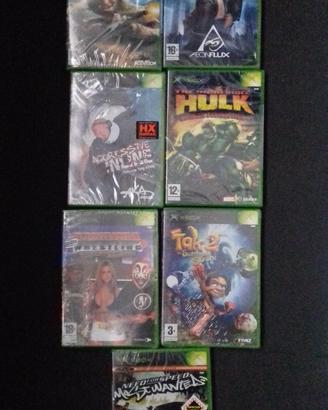 Giochi xbox primo modello nuovi sigillati
