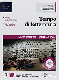 Tempo di letteratura 3 (libro scolastico)