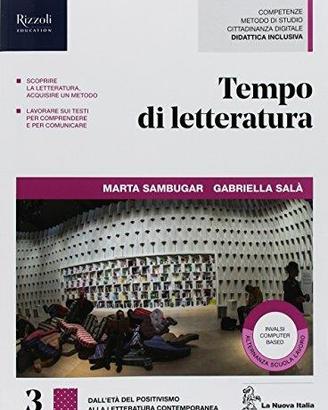 Tempo di letteratura 3 (libro scolastico)