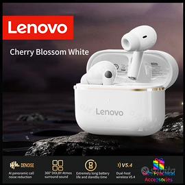 Auricolari cuffie wireless lenovo per smartphone