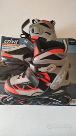 PATTINI IN LINEA RAGAZZI 35-38 + SET PROTEZIONI