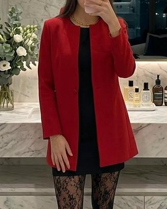 Blazer zara rosso