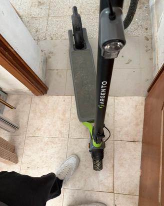 Monopattino elettrico argento evo