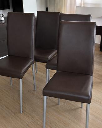 4 sedie da soggiorno/sala da pranzo
