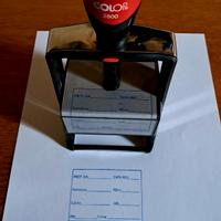 Timbro auto inchiostrante