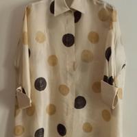 Camicia Max Mara chiffon di pura seta 
