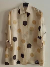 Camicia Max Mara chiffon di pura seta 
