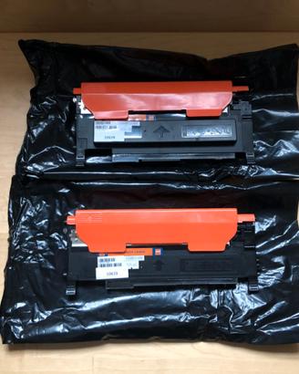 Toner nero e magenta per Samsung laser CLP e CLX