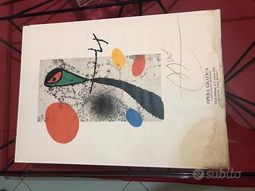 Opera Grafica 1984 vintage Miro'