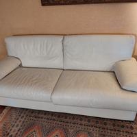 Divano in pelle 3 posti