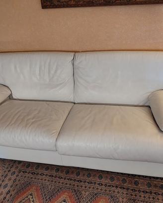 Divano in pelle 3 posti