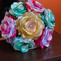 Bouquet rose per sposa 