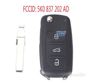 CHIAVE COMPLETA VOLKSWAGEN VW SEAT SKODA VARI MODE