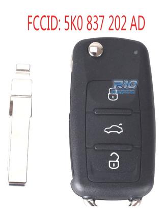 CHIAVE COMPLETA VOLKSWAGEN VW SEAT SKODA VARI MODE