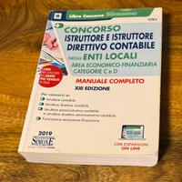 Libro concorso pubblico istruttore contabile
