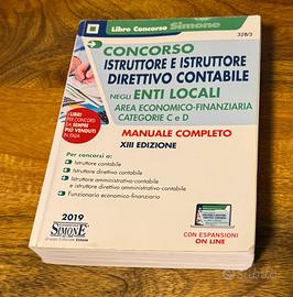 Libro concorso pubblico istruttore contabile