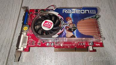Scheda Video ATi Radeon X1550 256MB GDDR2 AGP 8X