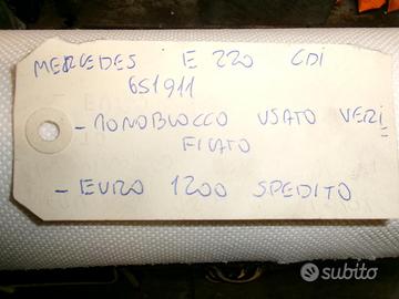 Monoblocco usato verificato per mercedes e 220 cdi