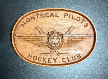 Crest - targa dei Montreal Pilots Hockey Club