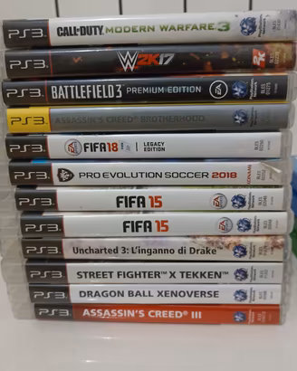 Videogiochi per PS3 e PS2 